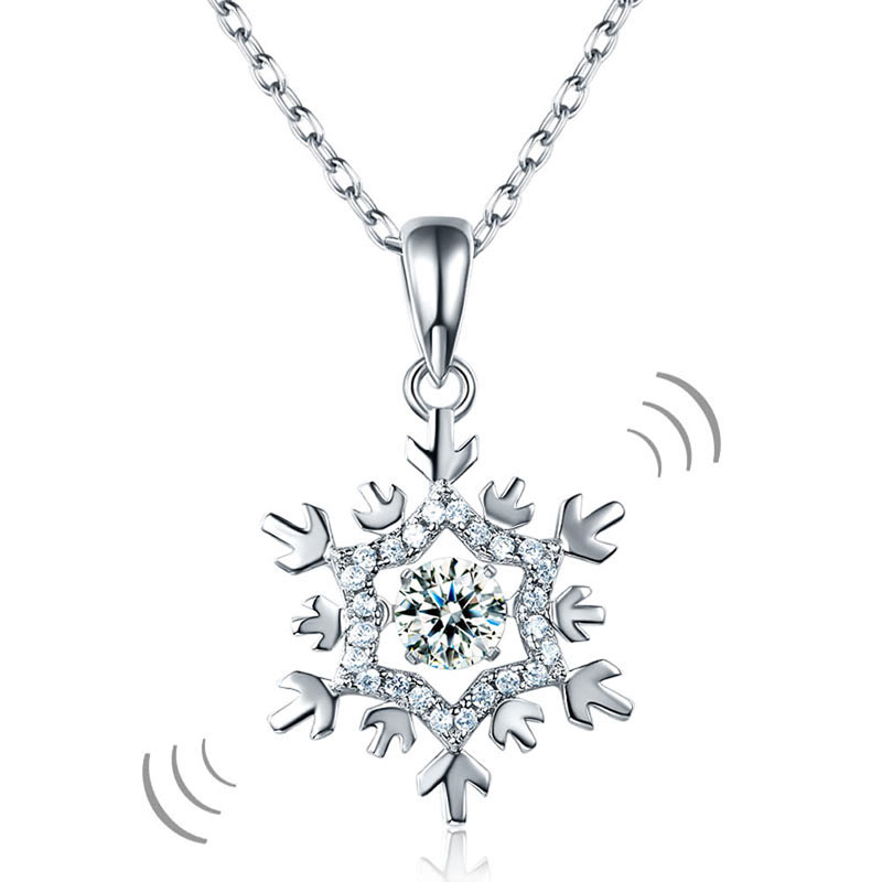 Snowflake necklace XFN8055