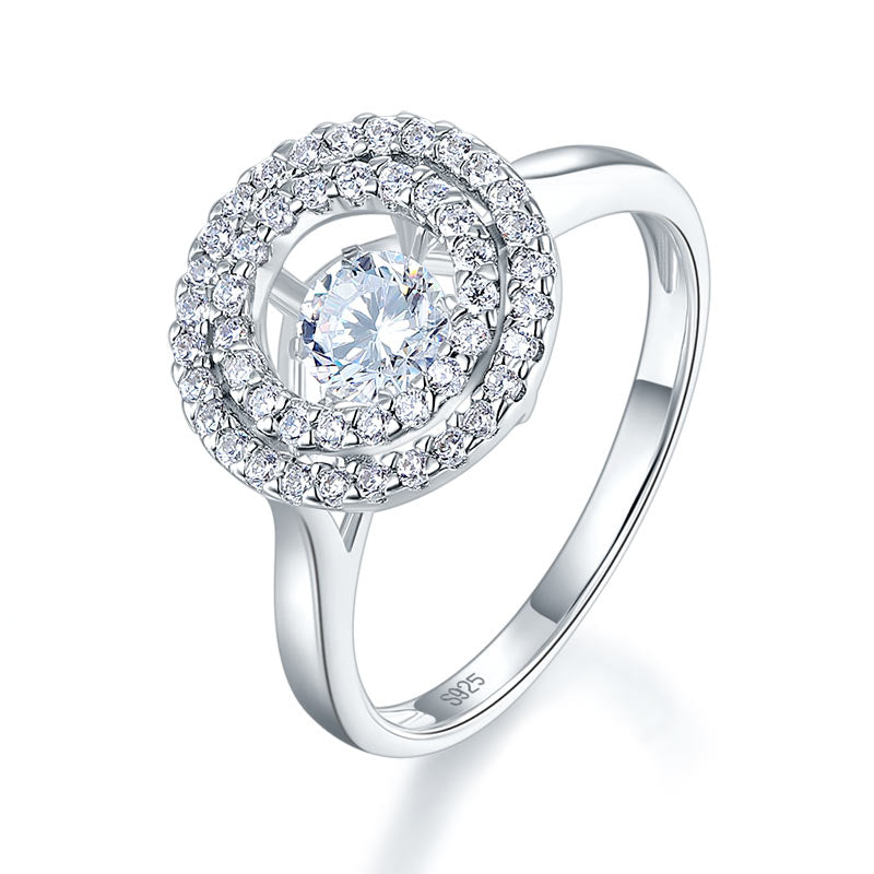 The Celeste Set - halo ring side view