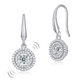 The Celeste Set | Dancing Halo Jewelry Set in 925 Silver