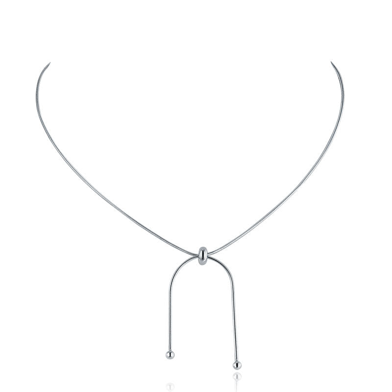 Adjustable Solid 925 Sterling Silver Necklace Birthday Gift | SelinJewels