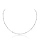 Solid 925 Sterling Silver Chain Necklace Stylish Jewelry