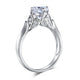 925 Sterling Silver Wedding Promise Anniversary Ring 1.25 Ct Simulated Diamond Jewelry