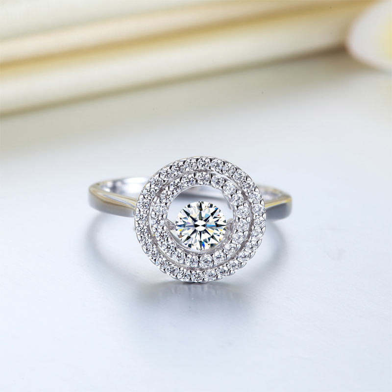 Dancing halo ring XFR8285