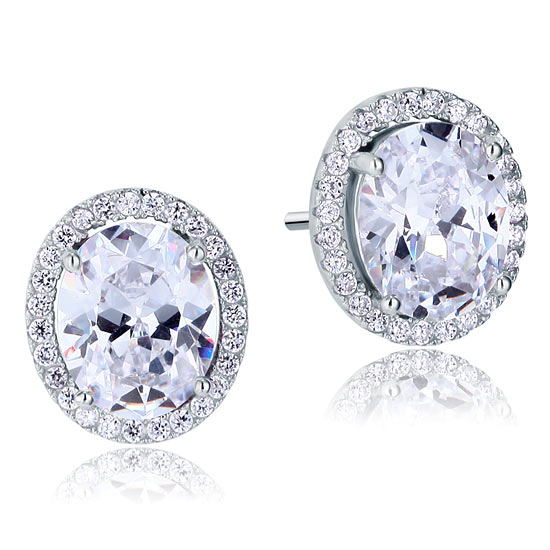 Oval statement earrings XFE8072