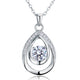 1 Carat Round Cut 925 Sterling Silver Bridesmaid Pendant Necklace Jewelry