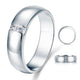 Men's Wedding Band Solid Sterling 925 Silver Ring