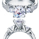 Vintage Style 1.25 Carat Simulated Diamond Solid 925 Sterling Silver Wedding Engagement Ring