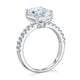 3 Carat Simulated Diamond Engagement Ring 925 Sterling Silver
