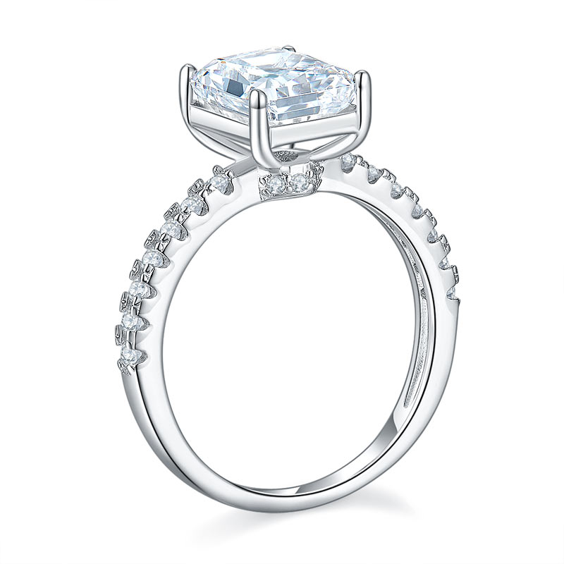 3 Carat Simulated Diamond Engagement Ring 925 Sterling Silver | SelinJewels